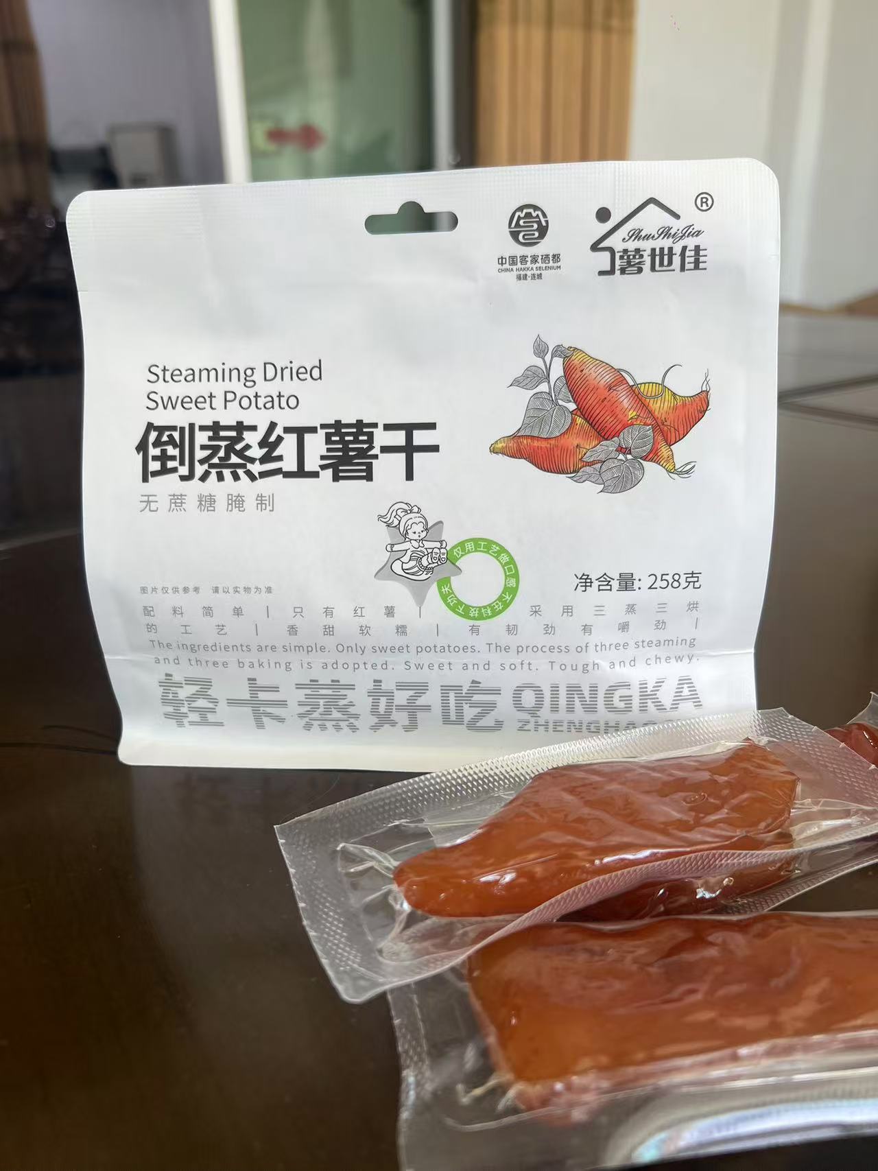 258g倒蒸紅薯干